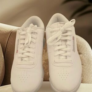 Reebok Classic White Sneakers Size 10